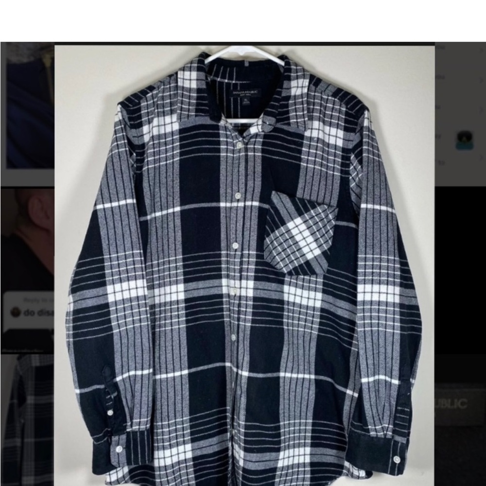 Banana Republic flannel